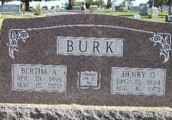 Bertha Areta <I>Head</I> Burk 
