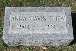 Anna <I>Davis</I> Chew 