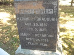 Marion F Rorabough 