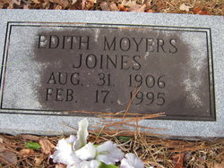 Mary Edith <I>Moyers</I> Joines 