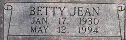 Betty Jean <I>Steed</I> Parsell 