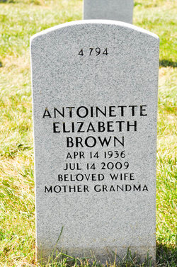 Antoinette Elizabeth Brown 