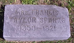Frances <I>Woods</I> Sparks 