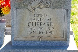 Janie M. <I>Perry</I> Clippard 