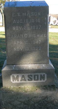 Sarah Catherine <I>Hill</I> Mason 