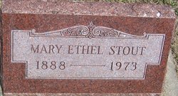 Mary Ethel <I>Ferree</I> Stout 