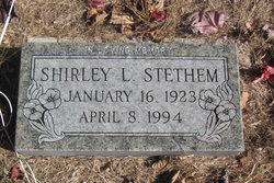 Shirley L Stethem 