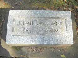 Lillian Nellie <I>Dwen</I> Hoyt 