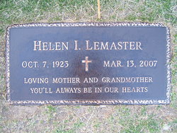 Helen I <I>Raymond</I> Lemaster 