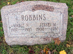 Mable Nora <I>Charles</I> Robbins 