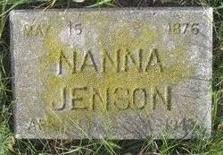 Nona Caroline “Nanna” <I>Fredrickson</I> Jenson 