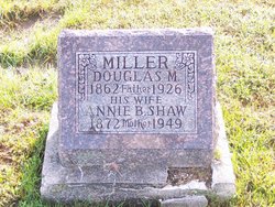 Mrs Annie B. <I>Shaw</I> Miller 