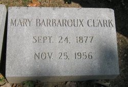 Mary Barbaroux Clark 