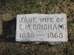 Mary Jane <I>Rogers</I> Brigham 