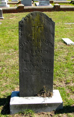 Martha Elizabeth <I>Holman</I> Eaton 