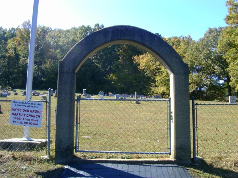 White Oak Grove Cemetery