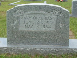 Mary Opal Bass 