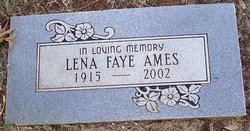 Lena Faye <I>Gambrell</I> Ames 