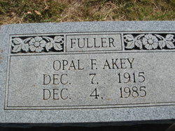 Opal <I>Fuller</I> Akey 