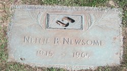 Nellie Rose <I>Bradley</I> Newsome 