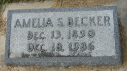 Amelia Sophie <I>Lohmeier</I> Becker 