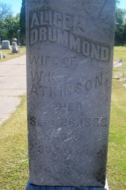 Alice <I>Drummond</I> Atkinson 