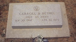 Carroll Buster Bethel 