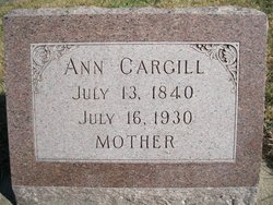 Ann <I>Tosh</I> Cargill 