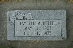 Fayette M. Pettit 