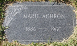Marie <I>Raphof</I> Achron 