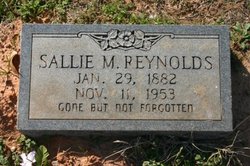 Sally [Sallie] Ann <I>Meece</I> Reynolds 