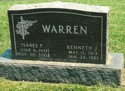 Isabel M <I>Erkfitz</I> Warren 