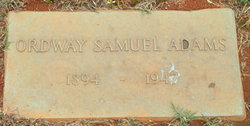 Ordway Samuel Adams 