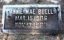 Annie Mae <I>Whitney</I> Buell 