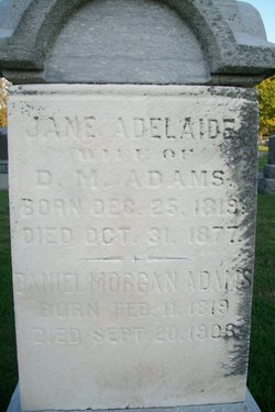 Jane Adelaide <I>Trotteir</I> Adams 