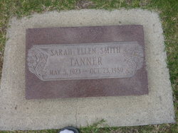 Sarah Ellen <I>Smith</I> Tanner 