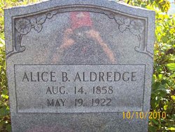 Alice B <I>Perry</I> Aldredge 