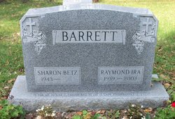 Sharon <I>Betz</I> Barrett 