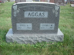 Roxie A <I>Brown</I> Aggas 