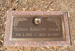 Glenda Kay <I>Sammons</I> Adams 
