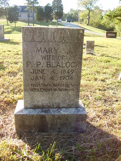 Mary Jane <I>Oakley</I> Blalock 