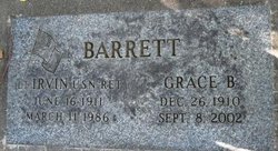 Grace Balbina <I>Hogg</I> Barrett 