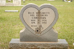 Billie Margarette <I>Kirl</I> Christian 
