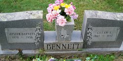 Hester <I>Barnett</I> Bennett 