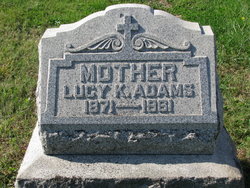 Lucy Ann <I>Kline</I> Adams 