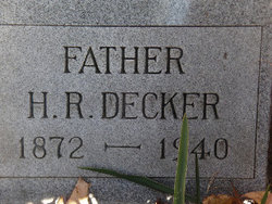 Henry Richard Decker 