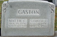 Samuel Henry Gaston 