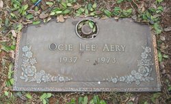 Ocie Lee <I>Jones</I> Aery 