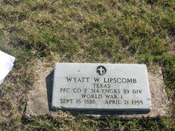 Wyatt Wolfe Lipscomb 