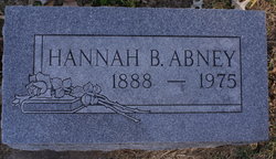 Hannah B. <I>Anderson</I> Abney 